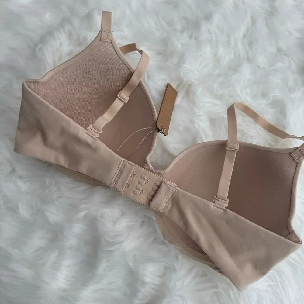 Skims Fits Everybody T-Shirt Bra Sand Size 32D - Picture 6 of 7